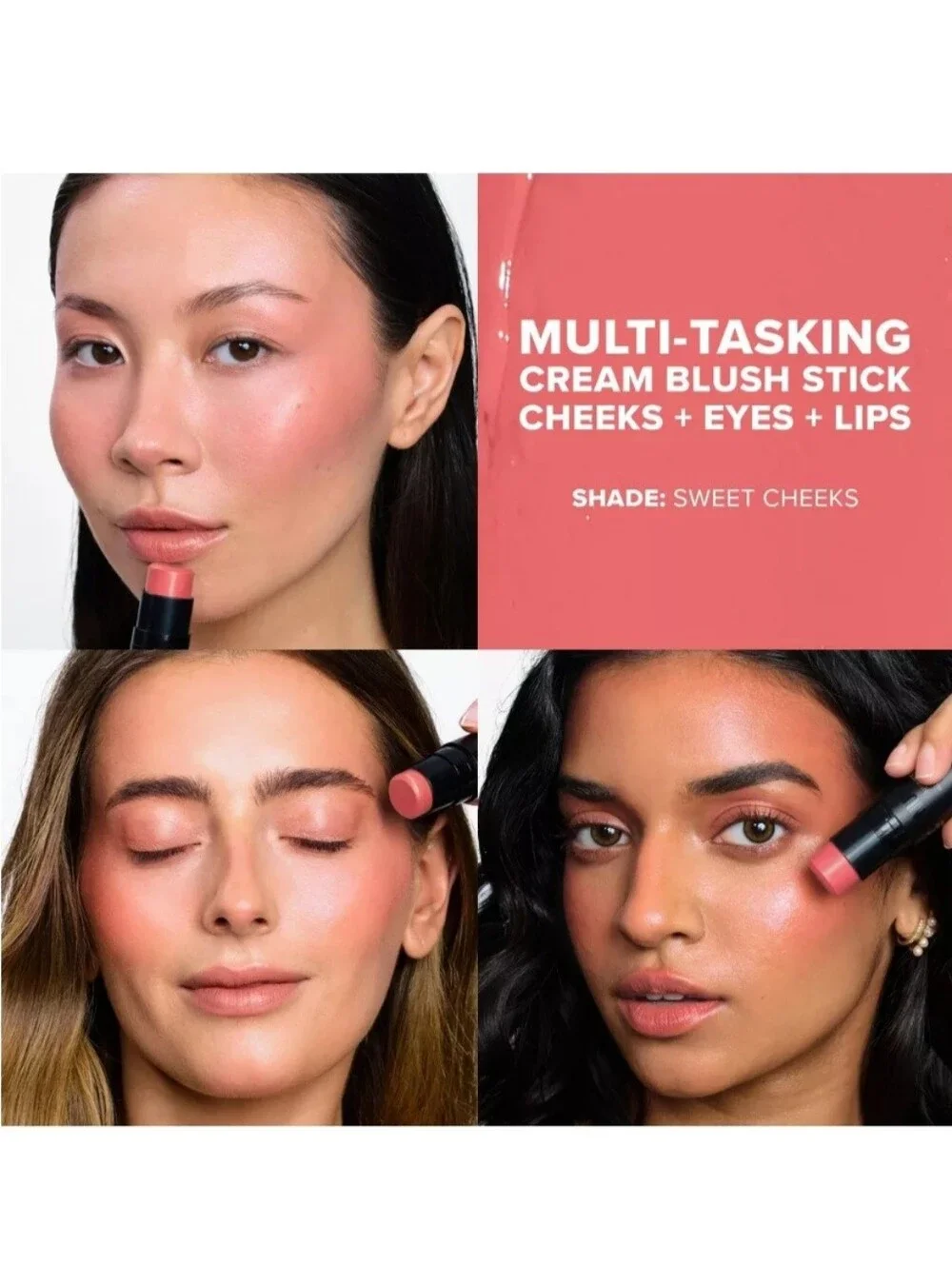 NUDESTIX Nudies Bloom Pretty Blush 3-Piece Mini Kit (Shades: Pink, Rose, Coral) - Picture 4 of 10